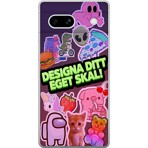 Design ditt eget Google Pixel 7a Mobildeksel