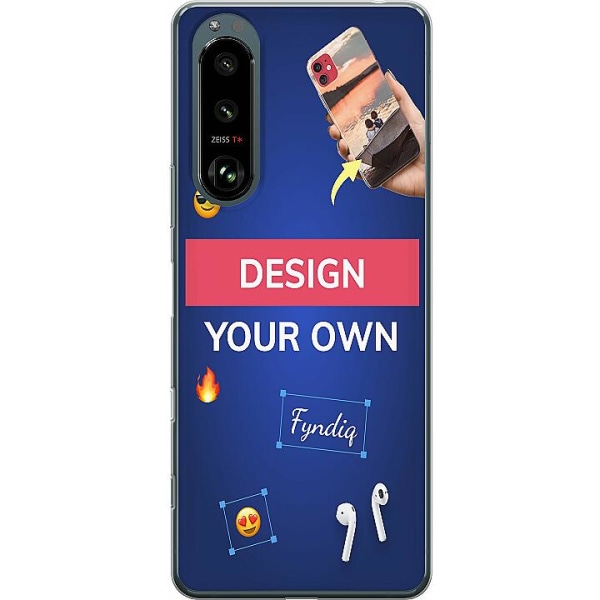 Design ditt eget Sony Xperia 5 III Gjennomsiktig deksel