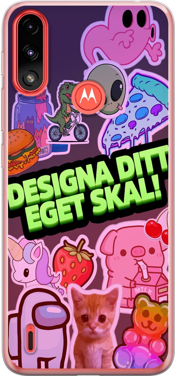 Designa ditt eget Motorola Moto E7 Power Mobilskal