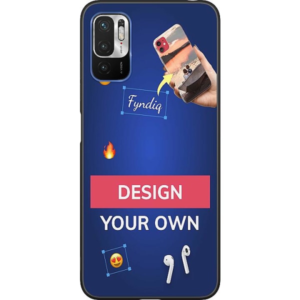 Designa ditt eget Xiaomi Redmi Note 10 5G Svart Skal