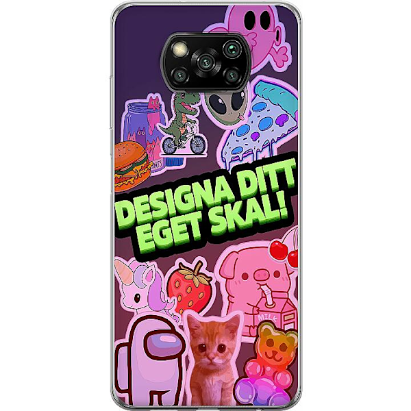 Designa ditt eget Xiaomi Poco X3 NFC Mobilskal