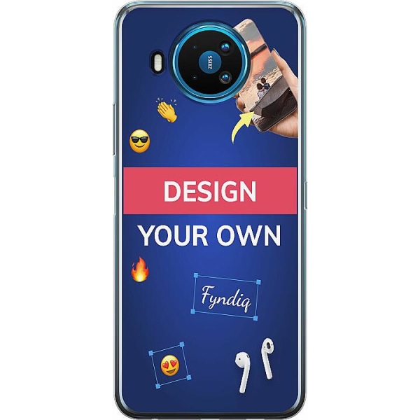Suunnittele omat Nokia 8.3 5G Läpinäkyvä kuori