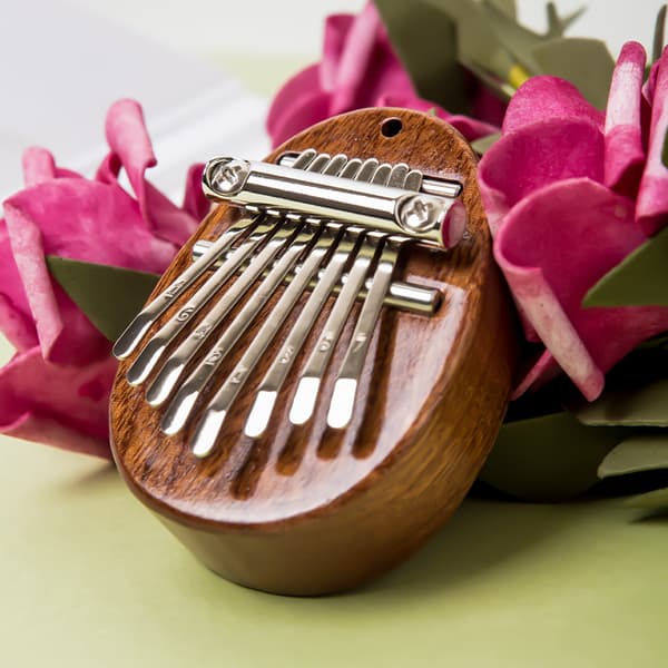8 Key Kalimba Thumb Piano Present för barn Nybörjarmusik A3