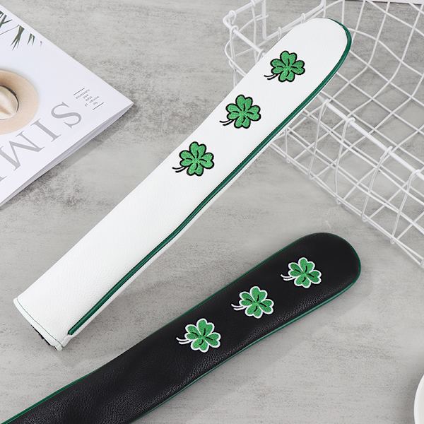 Golf Alignment Stick Cover Practice Stick Protective Cover White