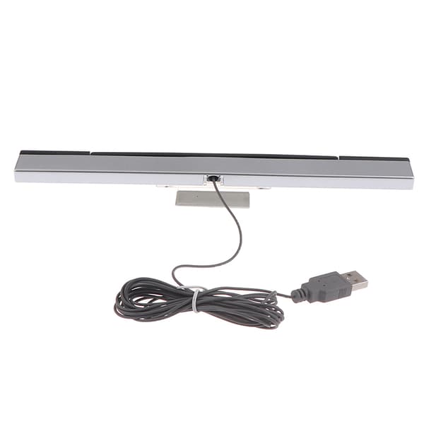 Wii Sensor Bar Kablede mottakere IR Signal Ray USB Plug Replaceme