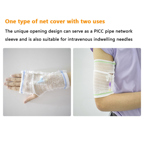 PICC Mesh Nursing Sleeve Elastinen side