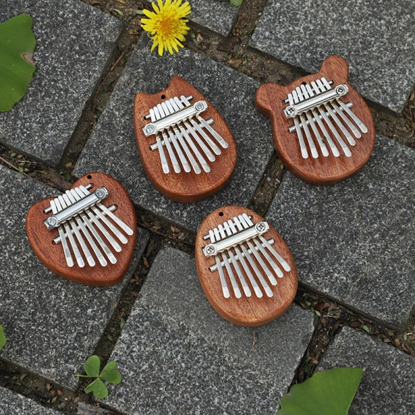 8 Key Kalimba Thumb Piano Lahja lapsille Aloittelijan musiikki A6