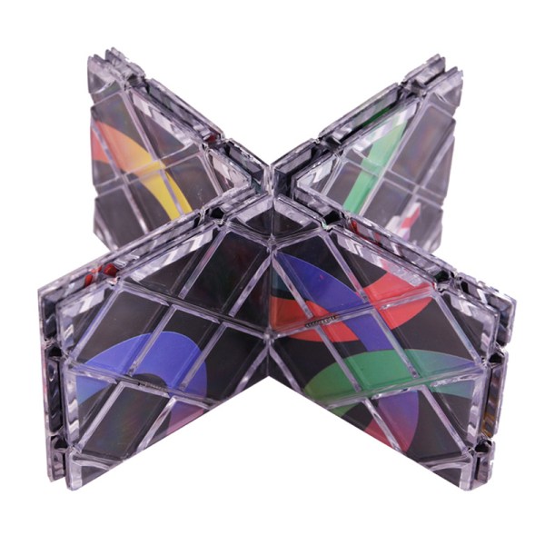 Twisty Cubo Cube Classic Toys Cube Puzzle Vikbara pusselkuber Multicolor