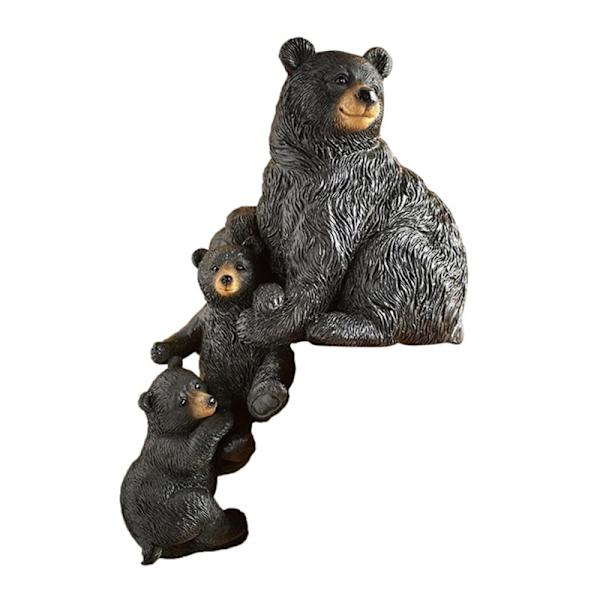 Jule Resin Figur Dekoration Ansigtsløs Dukke Bjørn A2
