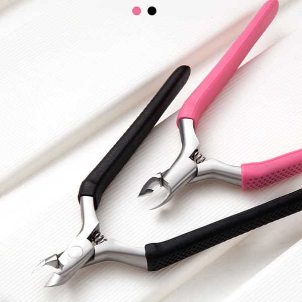 Profesjonell Nail Art Toe icle ter Manicure Pedicure Tool Black