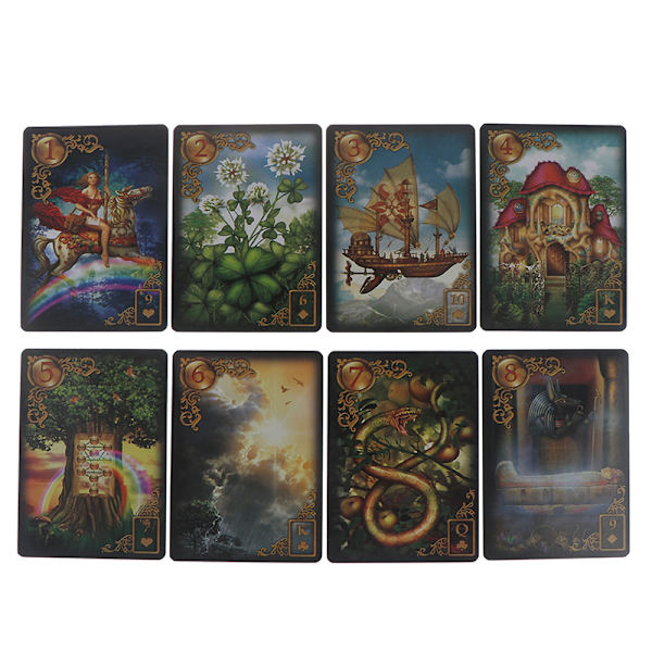 Läs Fate Lenormand Oracle Cards Mysterious Fortune Tarot Cards Romance oracle