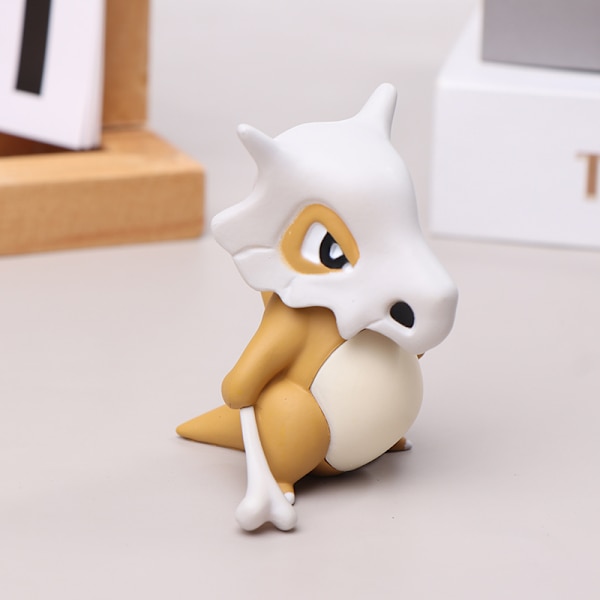 Pocket Monsters Cubone Cartoon Action Figur Leksaker 8CM onesize
