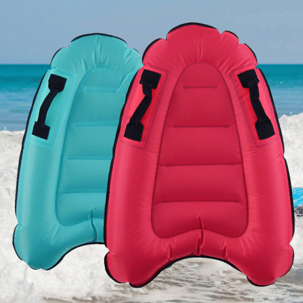 Utomhus uppblåsbar surfbräda Bärbar bodyboard E