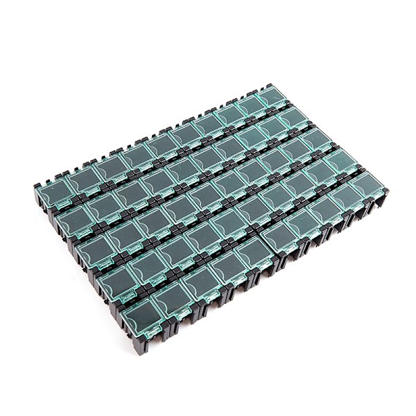 50 kpl/ set elektroniikkakomponenttisäiliön minisäilytyslaatikot Black