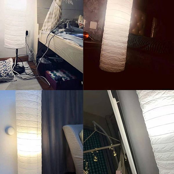1 kpl Minimalistinen lattiavalaisimen varjostin, paperisuunnittelu