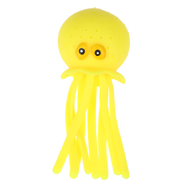 Octopus Vandbold Pinch Joy Børnebadelegetøj Vandlegetøj Yellow