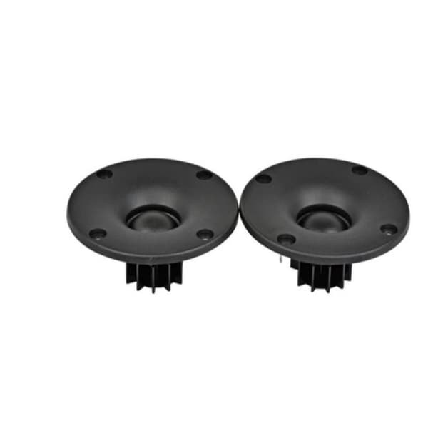 2 stk Diskanthøyttaler 1" 6 Ohm 30W Dome Silk Film Diskanthøyttaler Hifi onesize