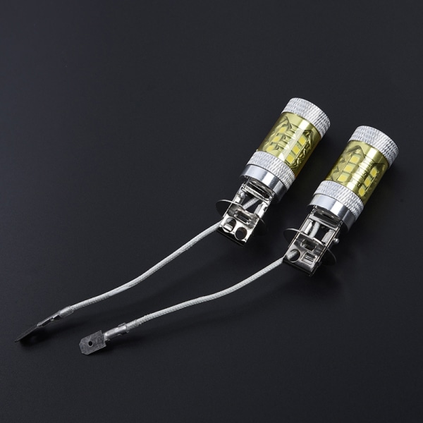 2kpl LED-sumuvalot LED-auton sumuvalo keltainen, power Yellow one size