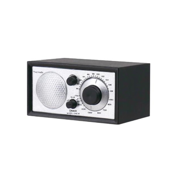 1/6 nukkekodin radio o soitin PVC-minilelut Black