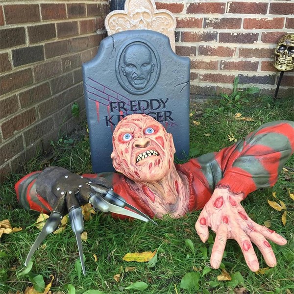 Horror Creeper Zombie Garden Statue Halloween dekoration type-A