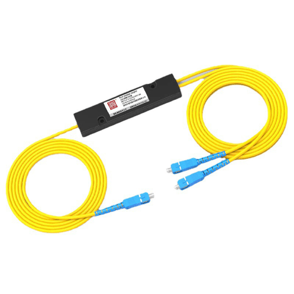 Fiberoptisk kopler PLS upc splitter med SC/UPC-kontakt 8*9*2cm