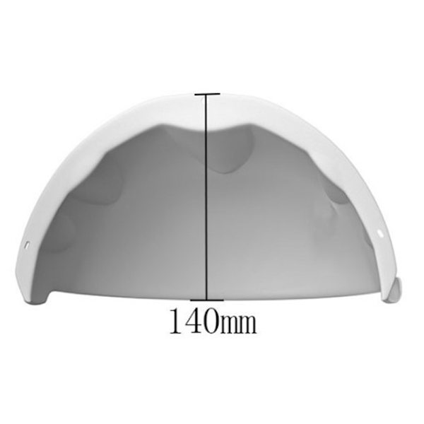 Rain Sun Shield Vejrdæksel Anti-glare sidebeslag