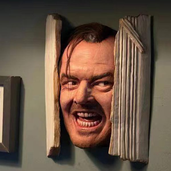 Jack Nicholson Sculpture Bookends 7e01 | Fyndiq