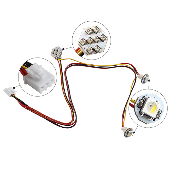 Led Strip Light Connector Adapter Kabel 3d-skrivertilbehør