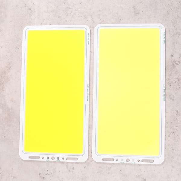 1st 12V DC 70W Ultra Bright Flip LED COB Chip panel Ljus White