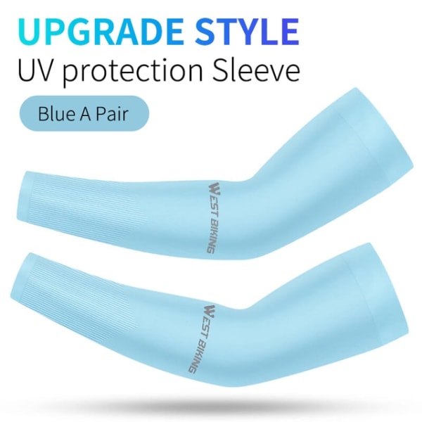 Armärmar Löpsportkläder Sol UV-skydd Black