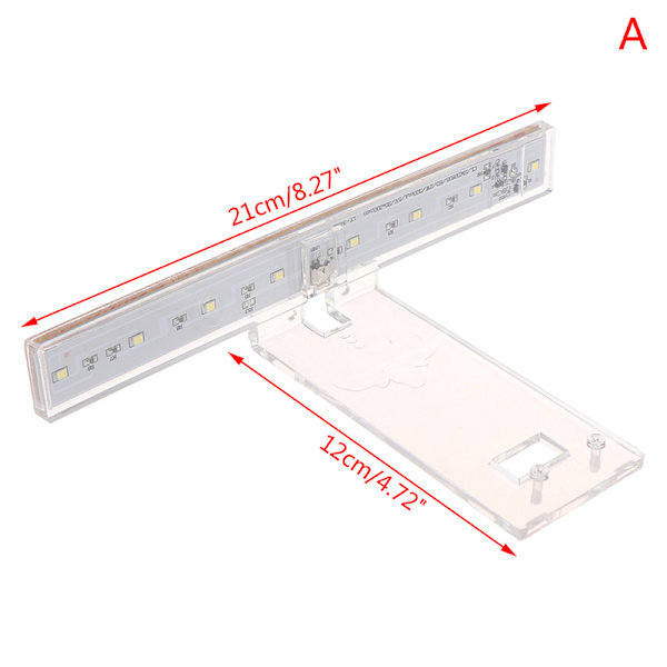 Akvarielampe LED-lys Passer til tanke Aquatic Lamp Aquarium Brack A