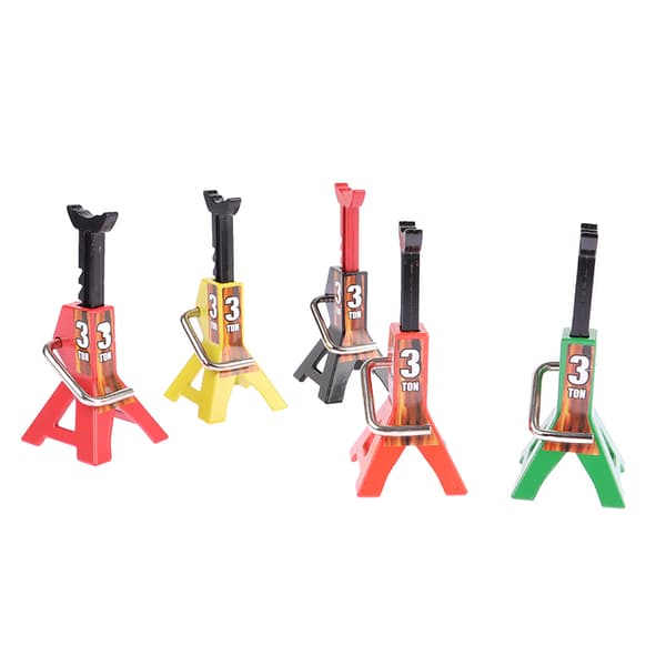 Jack Stands Lift Pair Rack Dækskift til RC billegetøj Black