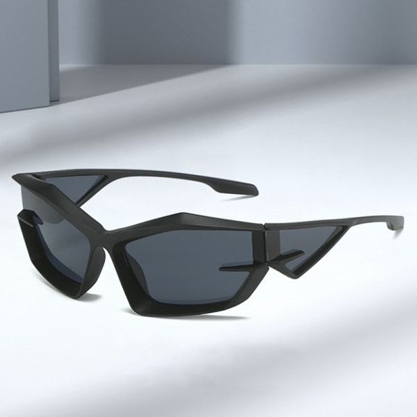 forskellige Forræderi harpun Y2K Solbriller Mode Cat Eye Uregelmæssige briller Sølv spejl A9 ec67 | A9 |  Fyndiq