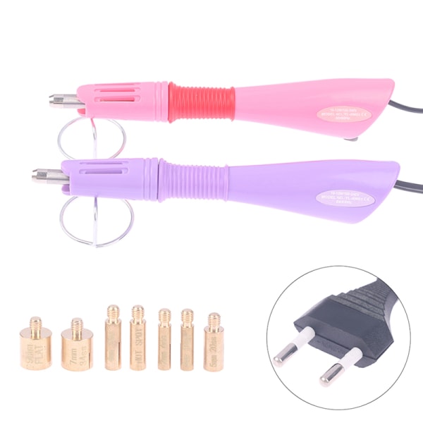 Hotfix Rhinestone Applicator Iron-on Wand Heat-fix Tool just 7 head parts