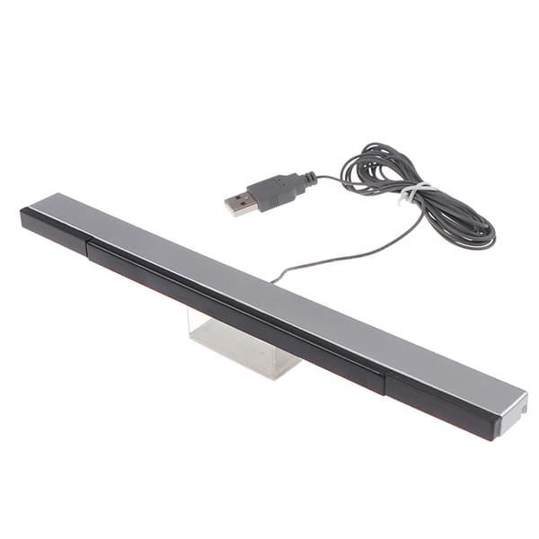 Wii Sensor Bar Kablede mottakere IR Signal Ray USB Plug Replaceme