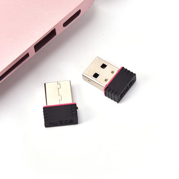 Mini USB WiFi Dongle trådlös nätverksadapter för bärbar dator