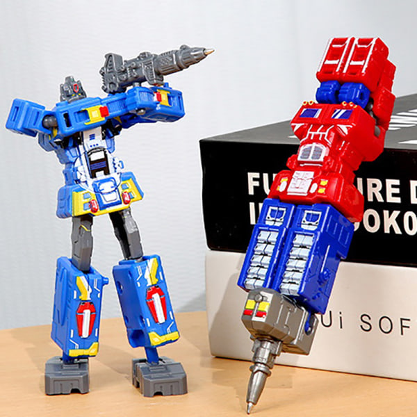 Transformer Toy Pen Deformerbar Pen Robot Deformasjonsgaver A3