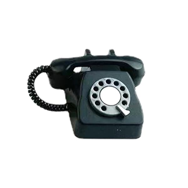 Dockskåpsmöbler Kid Miniatyrplast Telefonleksaker Green