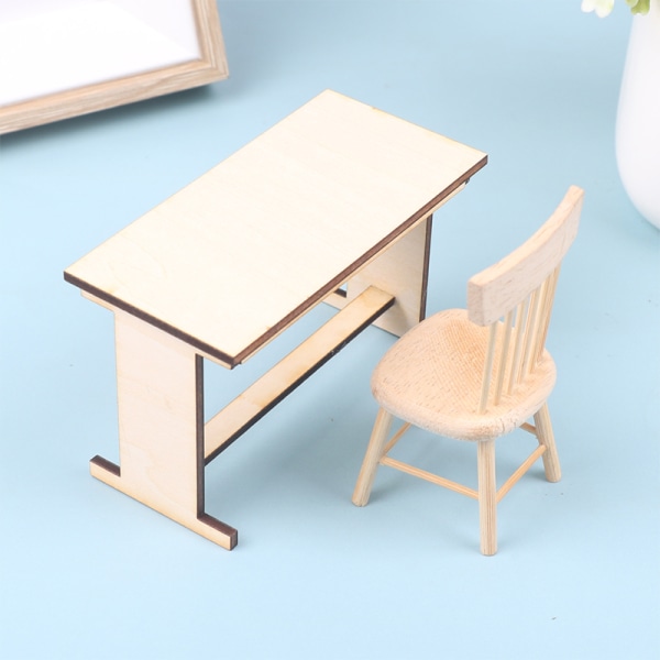 1:12 Dukkehus Miniatyrbord Spisebord Modell Dekor