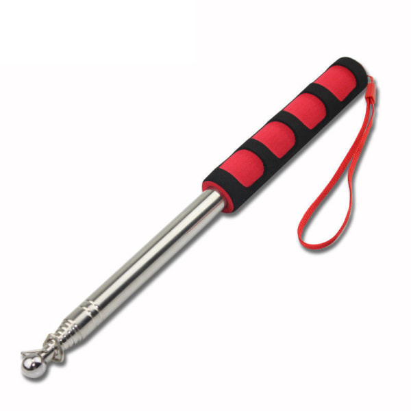 Flagstångsguideverktyg Utdragbar flagga Windsock Pointer Banner Red