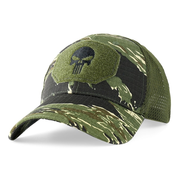 Skull Tactical Airsoft Cap Justerbar pustende solskjerm Tabby