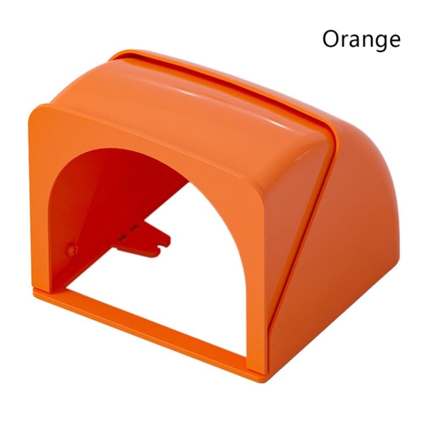 Badeværelse udendørs stikkontakt Vandtæt boksafbryderbeskyttelsesdæksel Orange