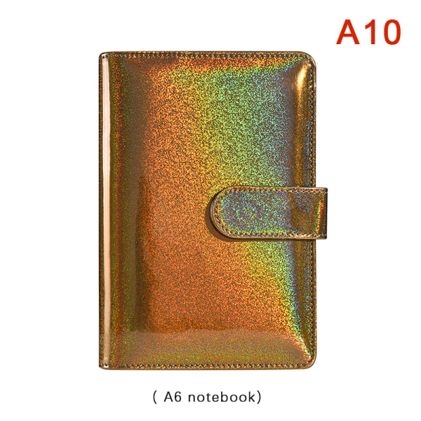 A6 læder budget bindemiddel Notesbog Dagbog kuverter A10