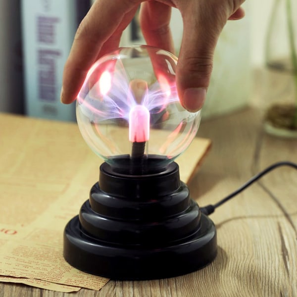 Magic Plasma Ball Lamp Touch Sensitive Atmosphere Night Light