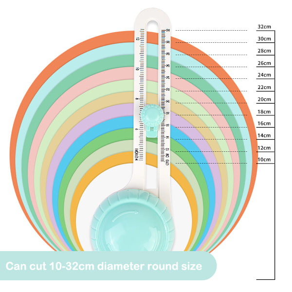 Rundt papir-hine justerbart cirkulært papir- A1