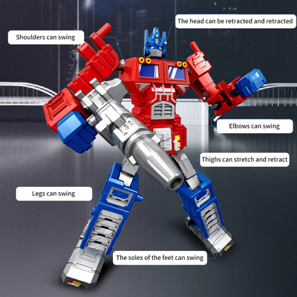 Transformer Toy Pen Deformerbar Penna Robot Deformation Gåvor A2