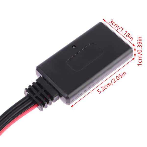 Bil trådløs Bluetooth-mottakermodul AUX-adapter