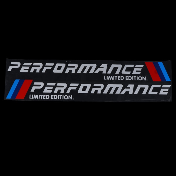 2 STK Car-Styling Stickers Edition Sidedør reflekterende White