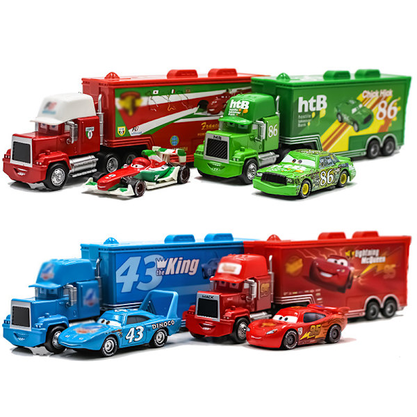 Lightning McQueen Truck Metal Diecast Collection -malliautolelu type-A3