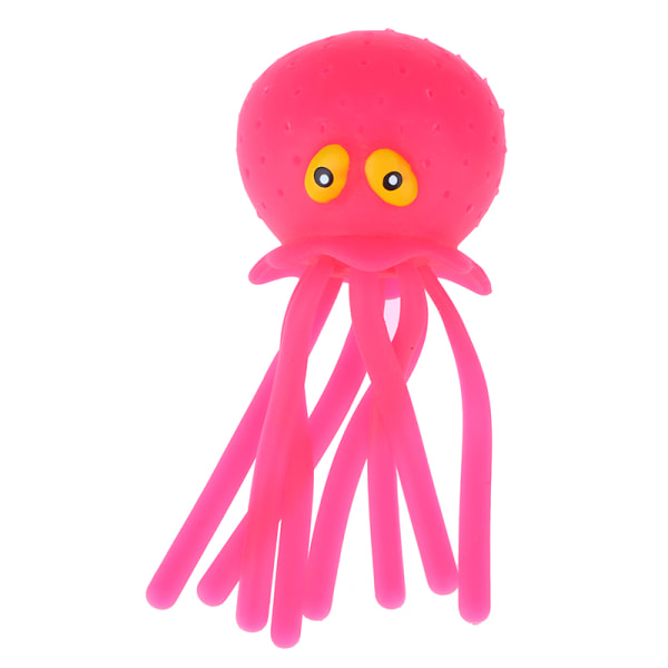 Octopus Water Ball Pinch Joy Barns badleksaker Vattenleksaker Pink